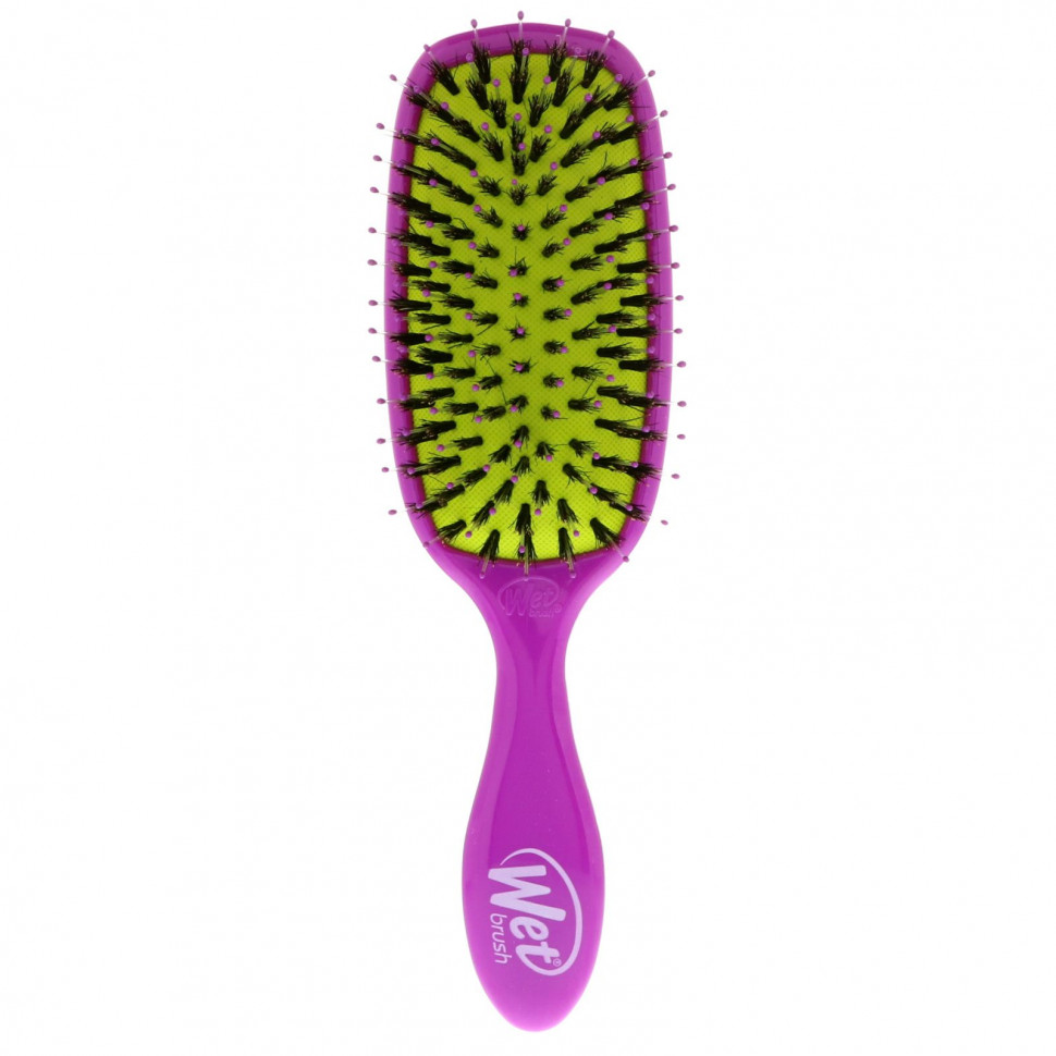 ���� ������ (Iherb) Wet Brush, ����� ��� ��������� ������, Maintain, Purple, 1 �����, ������ �� 2170 ���