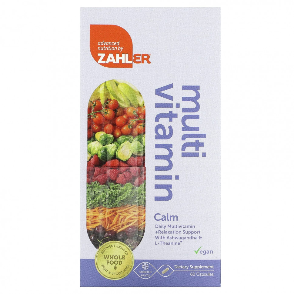 ���� ������ (Iherb) Zahler, ��������������, �������������, 60 ������, ������ �� 5190 ���