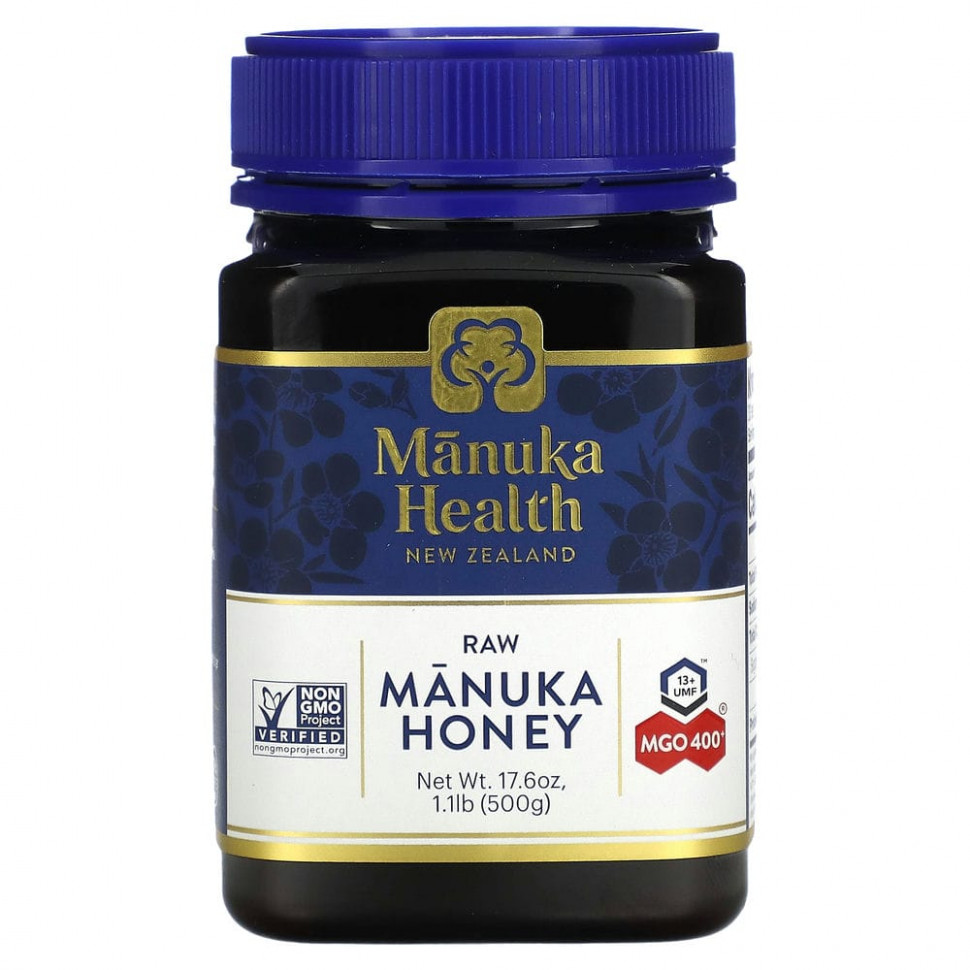 ���� ������ (Iherb) Manuka Health, ��� ������, MGO 400+, 500 � (1,1 �����), ������ �� 13120 ���