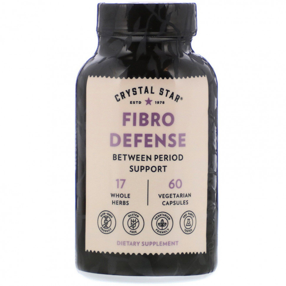   (Iherb) Crystal Star, Fibro Defense, 60  ,   4380 