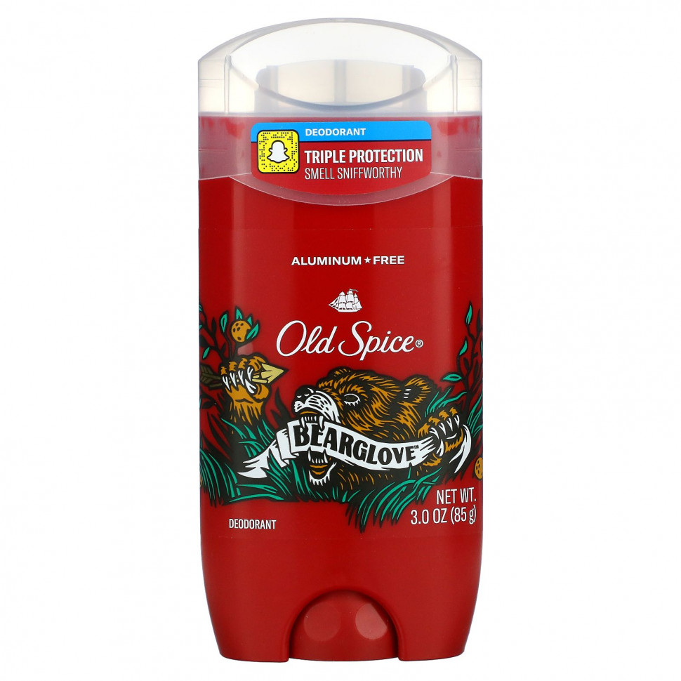 ���� ������ (Iherb) Old Spice, ����������, Bearglove, 85 � (3 �����), ������ �� 1820 ���