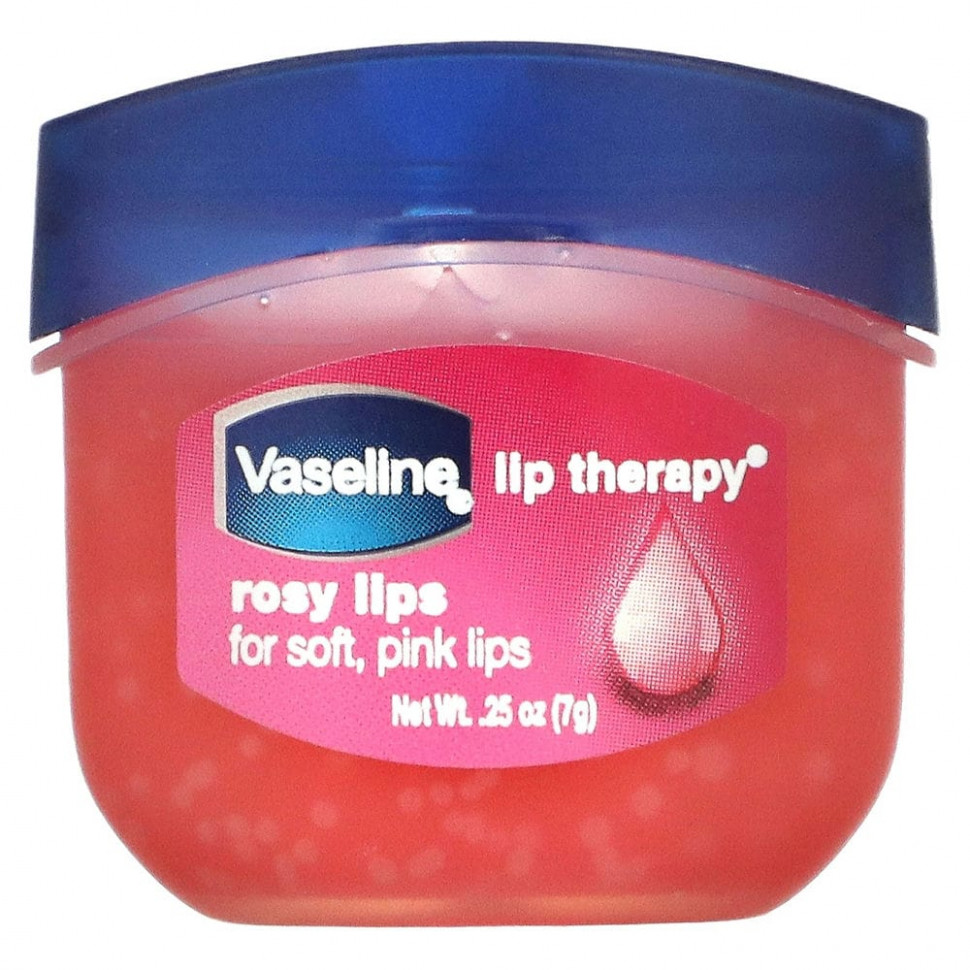 ���� ������ (Iherb) Vaseline, ������� ��� ��� Lip Therapy, �������� �����, 7 �, ������ �� 550 ���