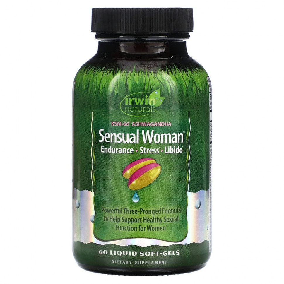 ���� ������ (Iherb) Irwin Naturals, Sensual Women, Endurance, Stress, Libido, 60 ������ �������� � ���������, ������ �� 5600 ���