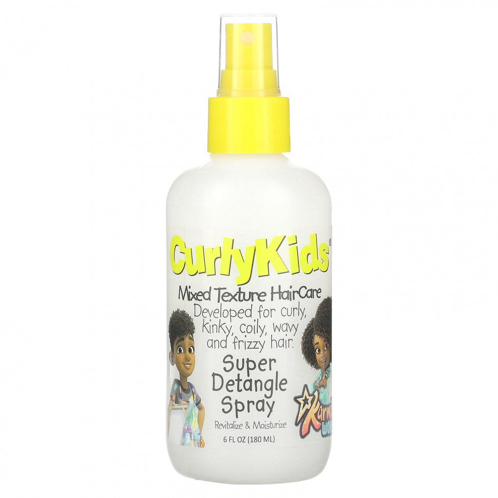 ���� ������ (Iherb) CurlyKids, ����� Super Detangle, 180 �� (6 ����. �����), ������ �� 1140 ���