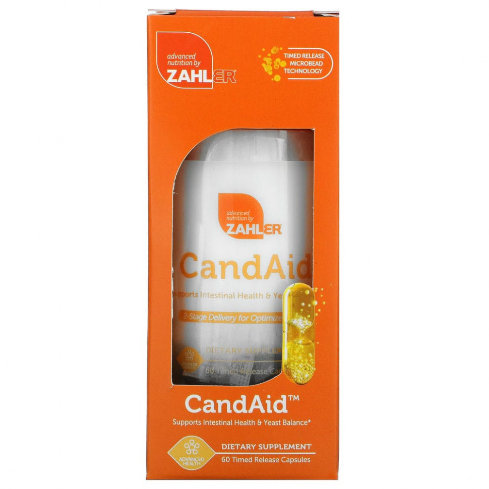 ���� ������ (Iherb) Zahler, CandAid, ������������ �������� ��������� � ������ �������, 60 ������ � ����������� ��������������, ������ �� 4920 ���