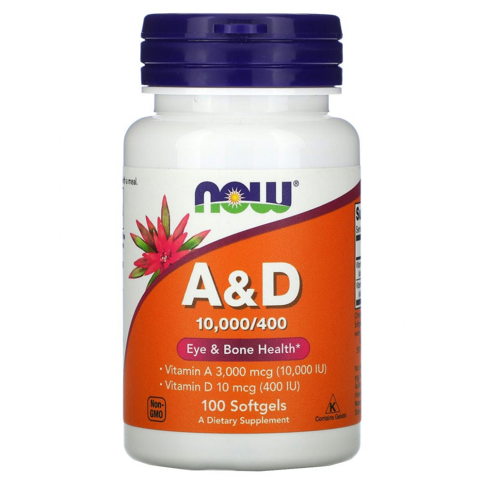 ���� ������ (Iherb) NOW Foods, A&D, 100 ������ ��������, ������ �� 660 ���