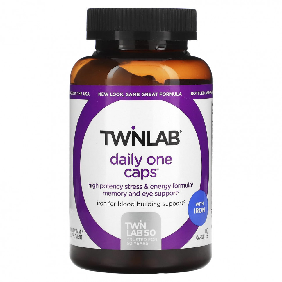 ���� ������ (Iherb) Twinlab, Daily One Caps, � �������, 180 ������, ������ �� 6510 ���