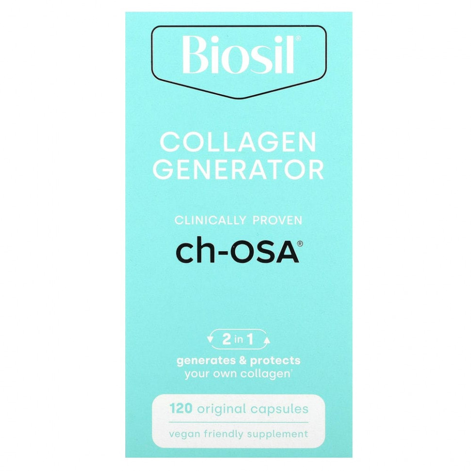 ���� ������ (Iherb) BioSil by Natural Factors, ch-OSA Advanced Collagen Generator, ���������� �������� ���������, 120 �������������� ������, ������ �� 10480 ���