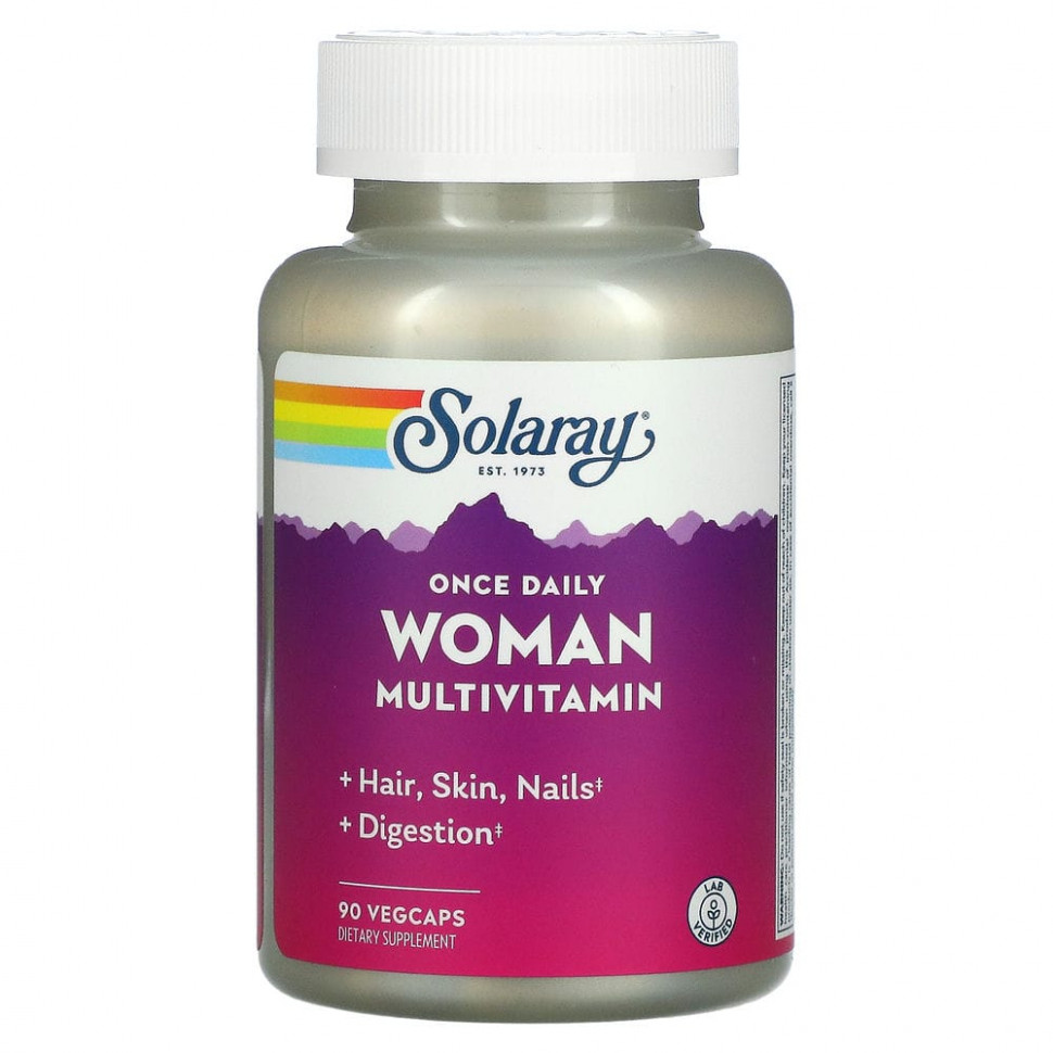 ���� ������ (Iherb) Solaray, ������� ��������������, ���� ��� � ����, 90 ������������ ������, ������ �� 3590 ���