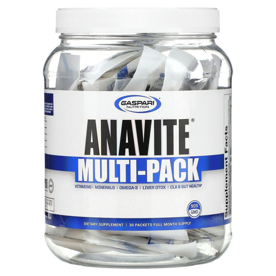 ���� ������ (Iherb) Gaspari Nutrition, Anavite Multi-Pack, 30 ���������, ������ �� 9610 ���