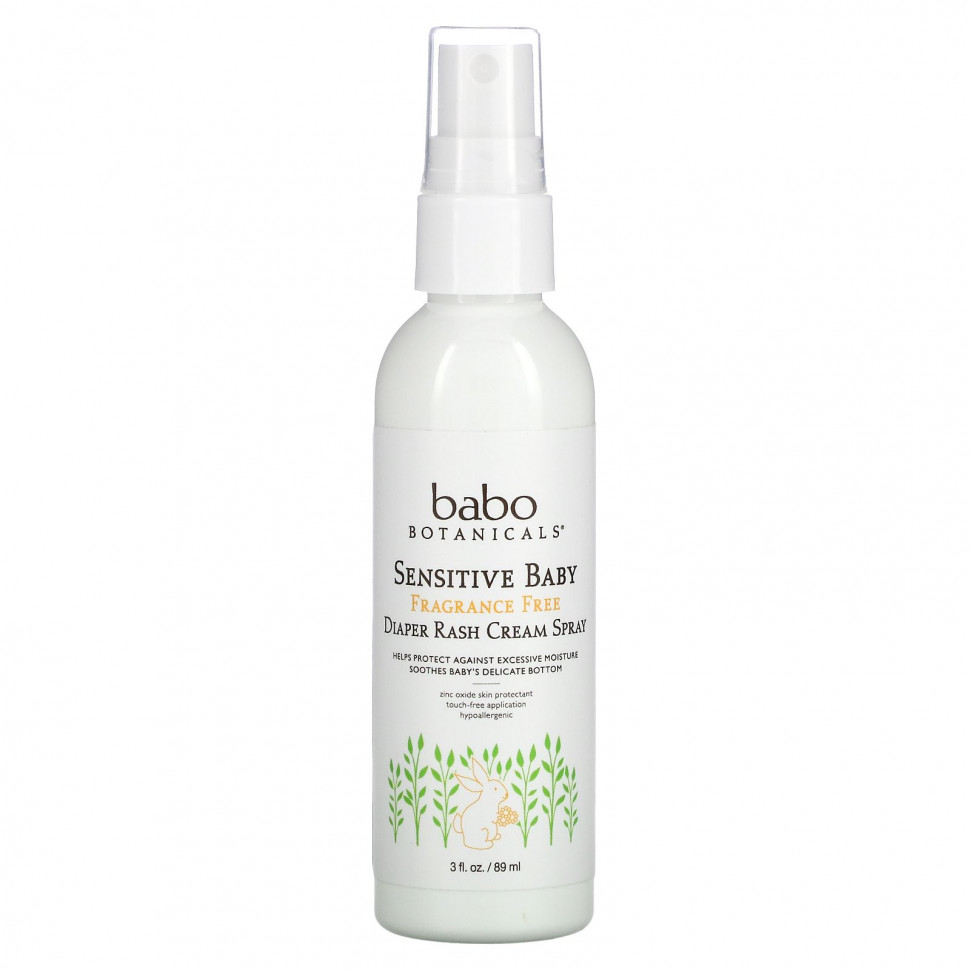 ���� ������ (Iherb) Babo Botanicals, Sensitive Baby, ����-����� �� �����������, ��� �������, 89 �� (3 ����. �����), ������ �� 2940 ���