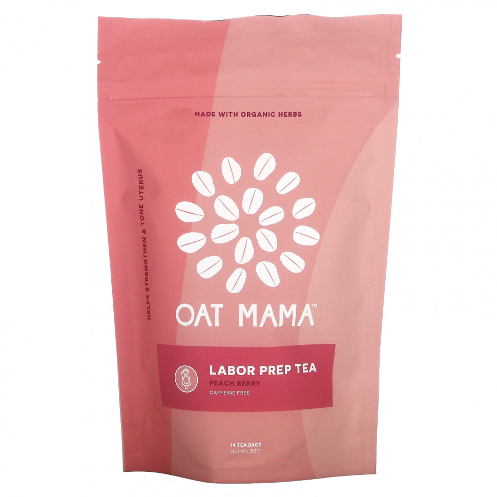 ���� ������ (Iherb) Oat Mama, Labor Prep Tea, ������ � �����, 14 ������ ���������, 32 �, ������ �� 4570 ���