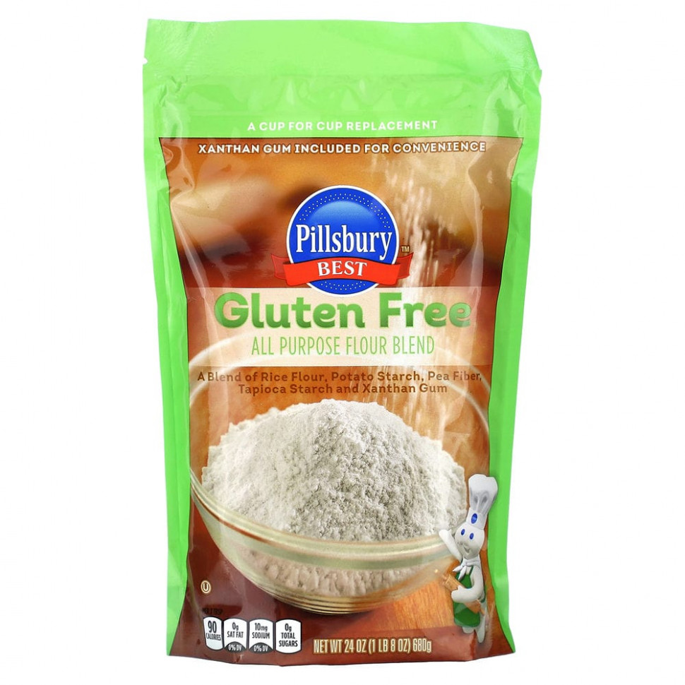 ���� ������ (Iherb) Pillsbury, ������������� ����, ��� �������, 680 � (1 ���� 8 �����), ������ �� 2050 ���