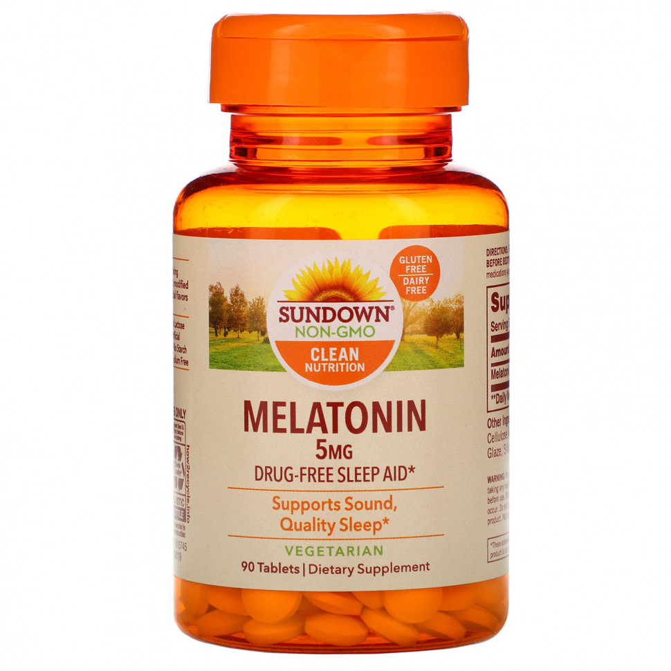 ���� ������ (Iherb) Sundown Naturals, ���������, 5 ��, 90 ��������, ������ �� 1680 ���