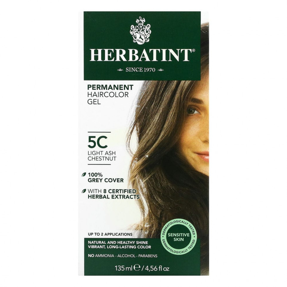 ���� ������ (Iherb) Herbatint, ������������ ����-������ ��� �����, 5C, ������� ��������� ������, 135 �� (4,56 ����. �����), ������ �� 3330 ���