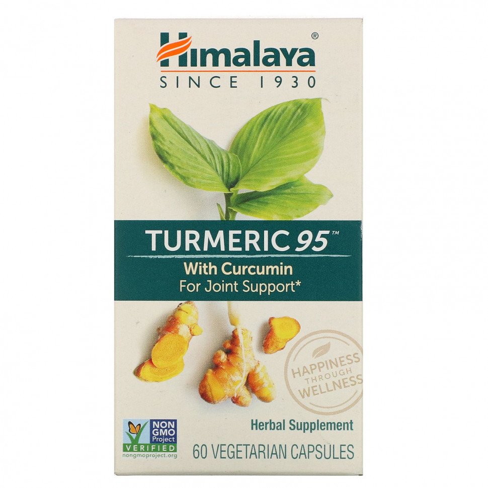���� ������ (Iherb) Himalaya, Turmeric 95 � ����������, 60 �������������� ������, ������ �� 4840 ���