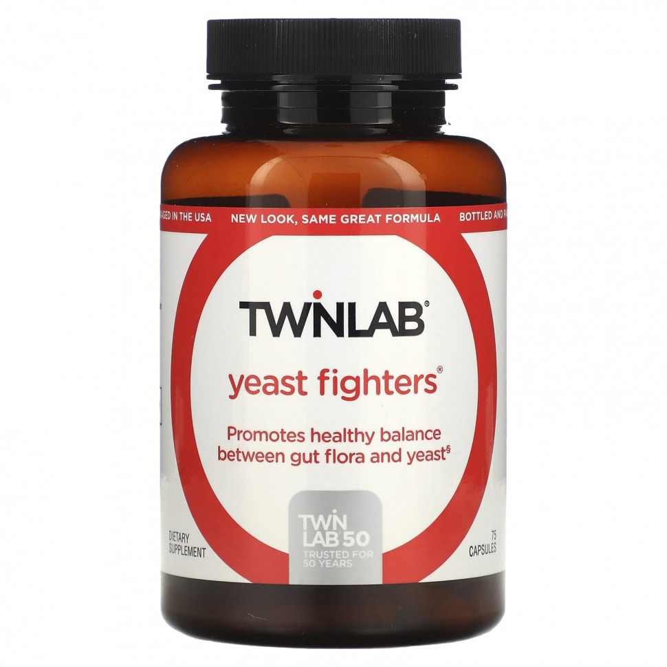 ���� ������ (Iherb) Twinlab, Yeast Fighters, 75 ������, ������ �� 2360 ���
