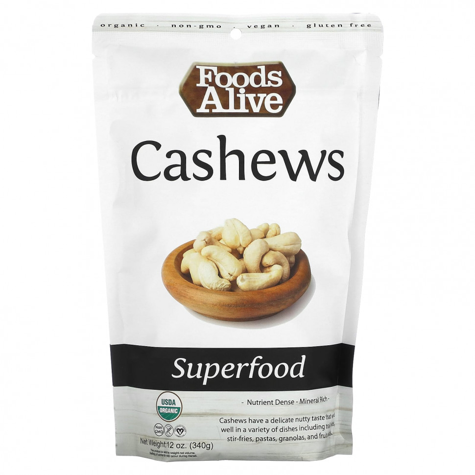 ���� ������ (Iherb) Foods Alive, Superfood, �����, 340 � (12 �����), ������ �� 3910 ���