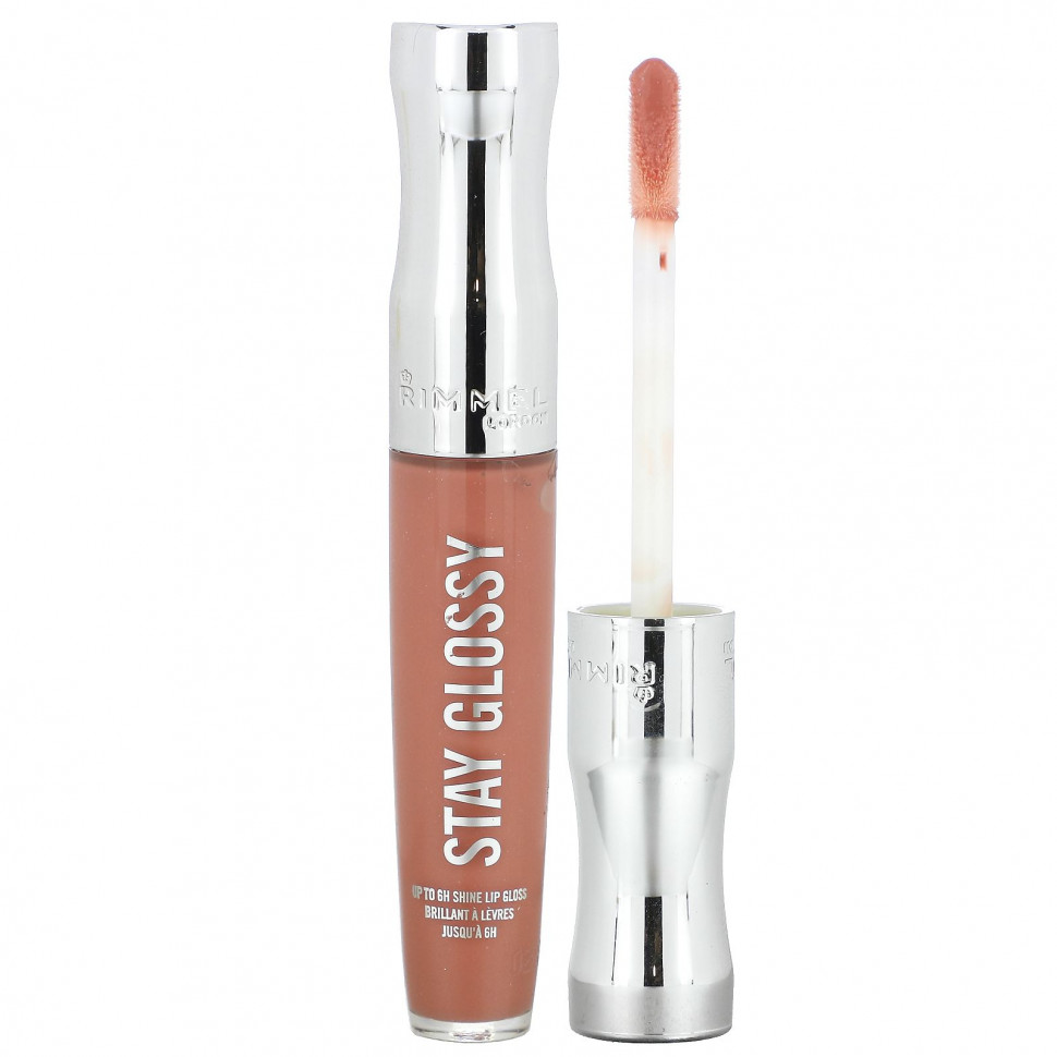 ���� ������ (Iherb) Rimmel London, Stay Glossy, ����� ��� ���, ������� 133 Bare Minimum, 5,5 �� (0,18 ����. �����), ������ �� 1030 ���