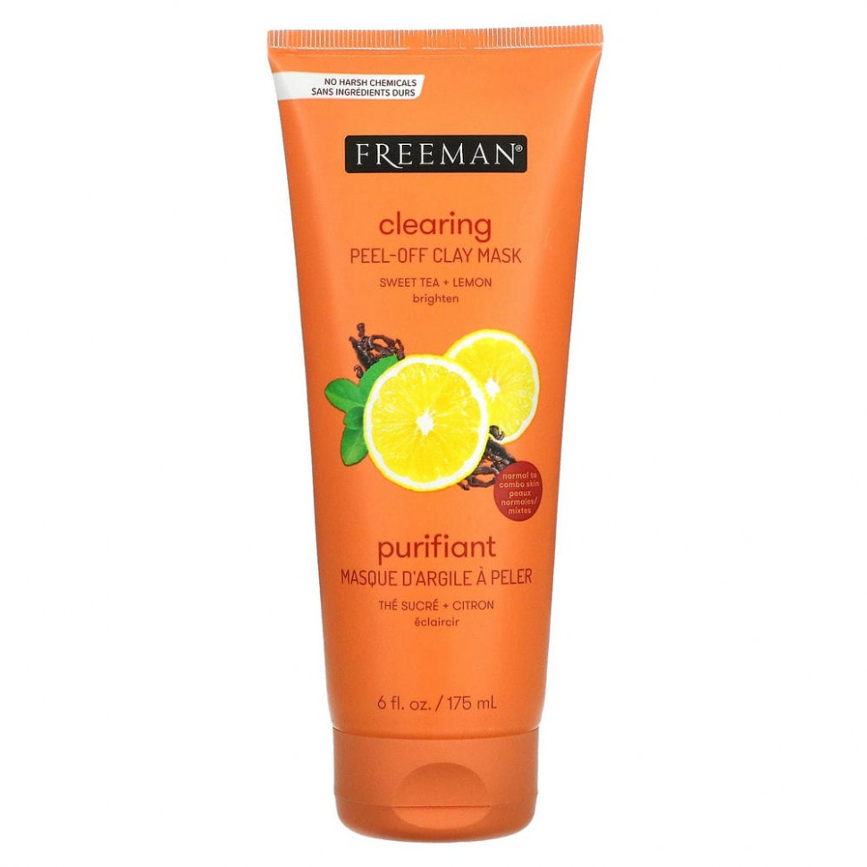 ���� ������ (Iherb) Freeman Beauty, Feeling Beautiful, ��������� �������������� ����� �� �����, ������� ��� + �����, 175 �� (6 ����. �����), ������ �� 1000 ���