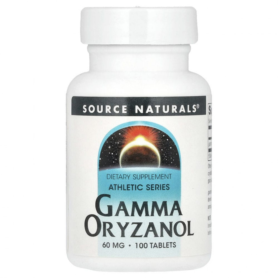 ���� ������ (Iherb) Source Naturals, Athletic Series, �����-��������, 60 ��, 100 ��������, ������ �� 1530 ���