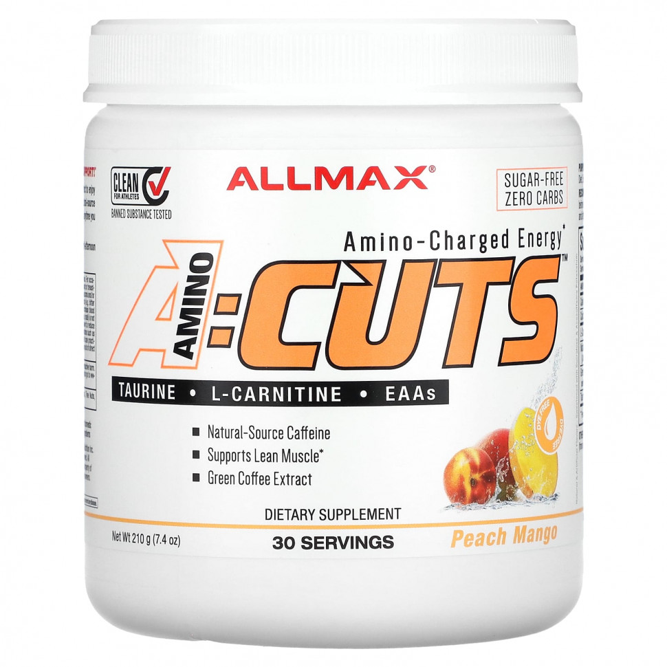 ���� ������ (Iherb) ALLMAX, AMINOCUTS, ������ � �����, 210 � (7,4 �����), ������ �� 4010 ���