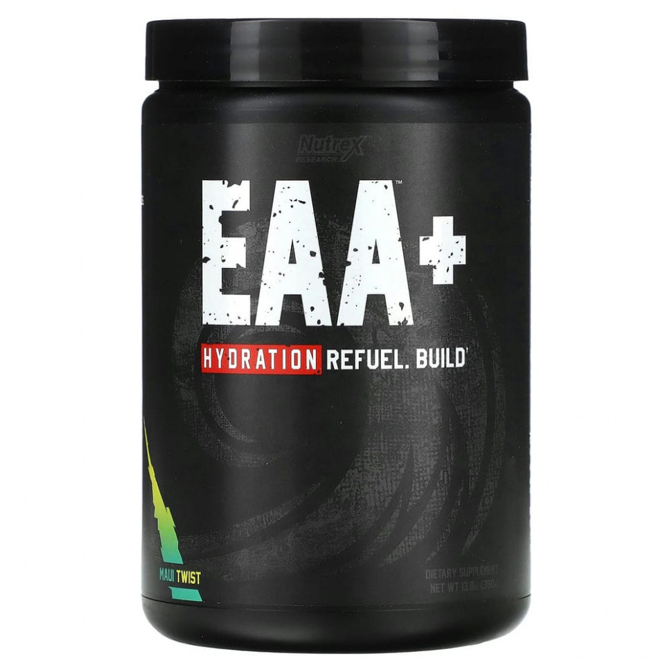 ���� ������ (Iherb) Nutrex Research, EAA+ Hydration, ������� ��� ���������� � ������������ ��������������, �� ������ Maui Twist, 390 � (13,8 �����), ������ �� 5190 ���