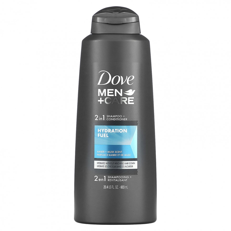���� ������ (Iherb) Dove, Men + Care, ������� � ����������� 2 � 1, ����������� ��������, ����� � ������, 603 �� (20,4 ����. �����), ������ �� 2670 ���