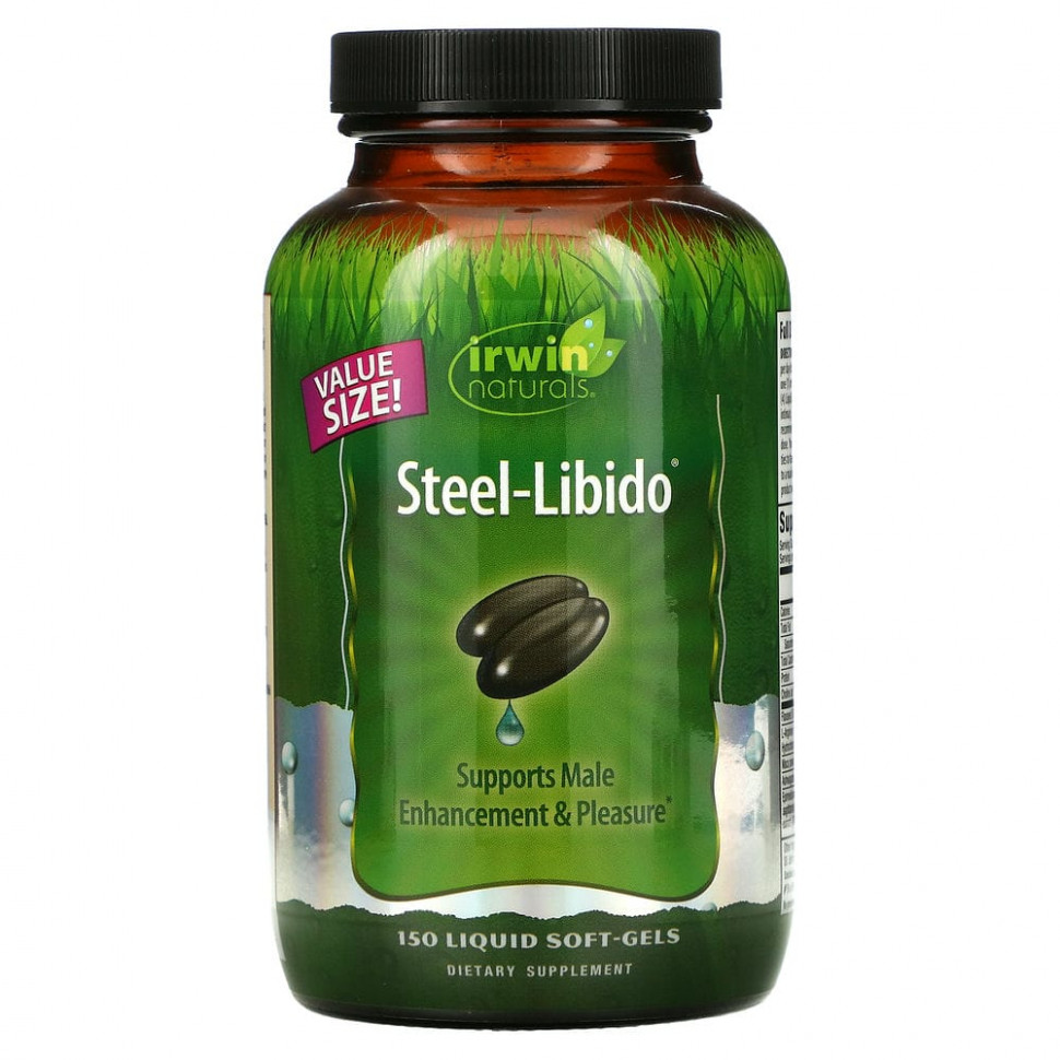 ���� ������ (Iherb) Irwin Naturals, Steel-Libido, 150 ������ ����������� ������ � ���������, ������ �� 8220 ���
