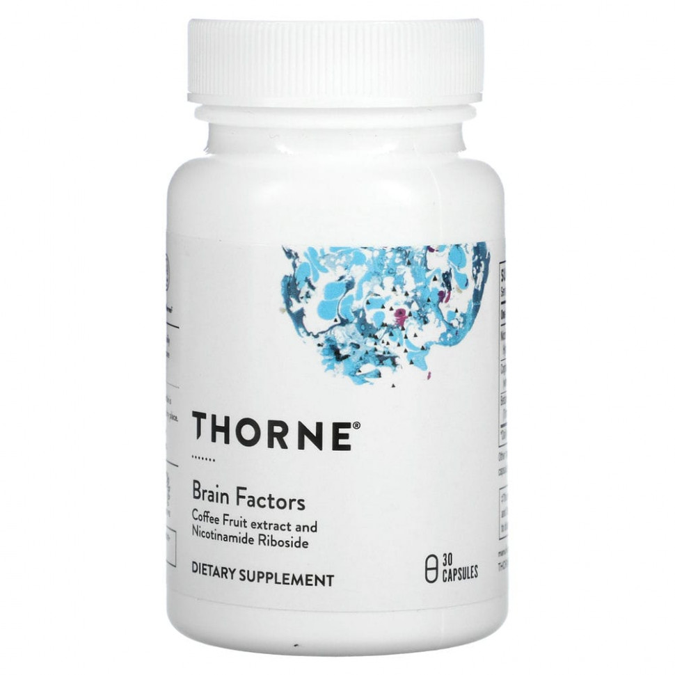 ���� ������ (Iherb) Thorne Research, Brain Factors, ������� ��� ��������� �����, 30 ������, ������ �� 7490 ���