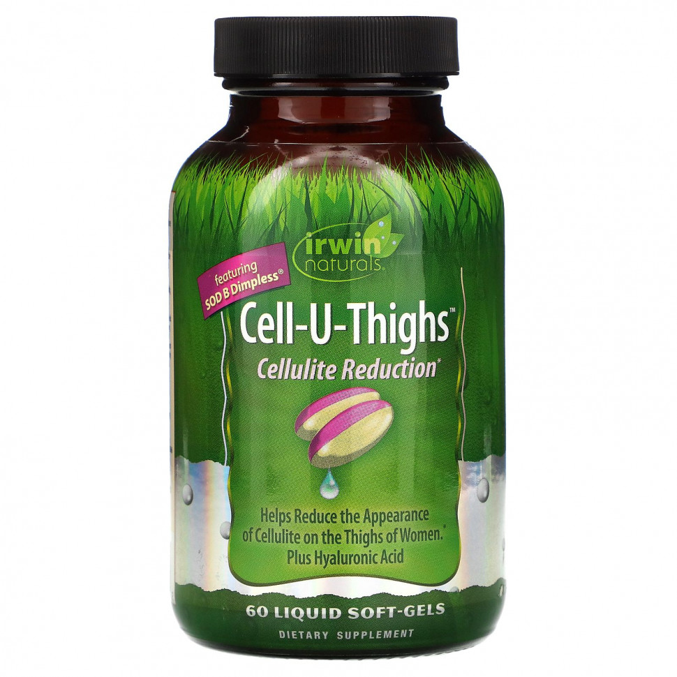 ���� ������ (Iherb) Irwin Naturals, Cell-U-Thighs, ���������� ���������� ���������, 60 ������ �������� � ���������, ������ �� 5620 ���