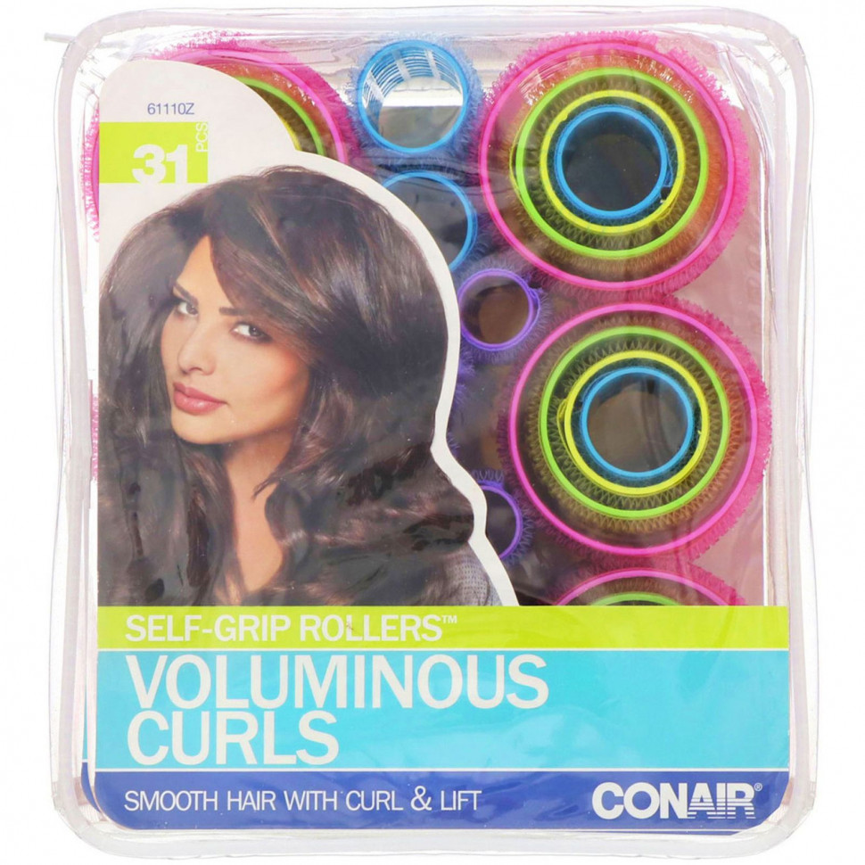 ���� ������ (Iherb) Conair, ����������������� ������ Self Grip Rollers ��� �������� �������, 31 ��., ������ �� 3030 ���