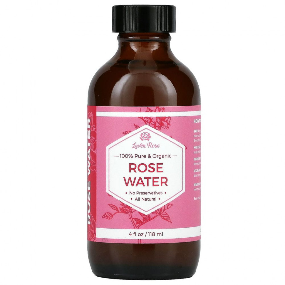 ���� ������ (Iherb) Leven Rose, 100% ������ � ������������, ������� ����, 118 �� (4 ����. �����), ������ �� 2760 ���