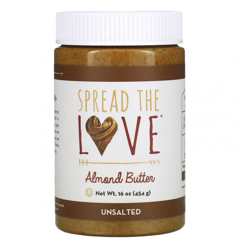 ���� ������ (Iherb) Spread The Love, ���������� �����, ���������, 454 � (16 �����), ������ �� 3630 ���