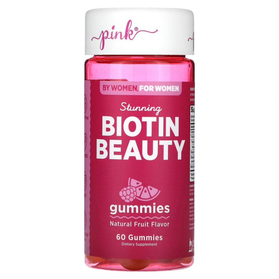 ���� ������ (Iherb) Pink, ����������� ������� � ��������, ����������� ������, 60 ����������� ��������, ������ �� 2280 ���