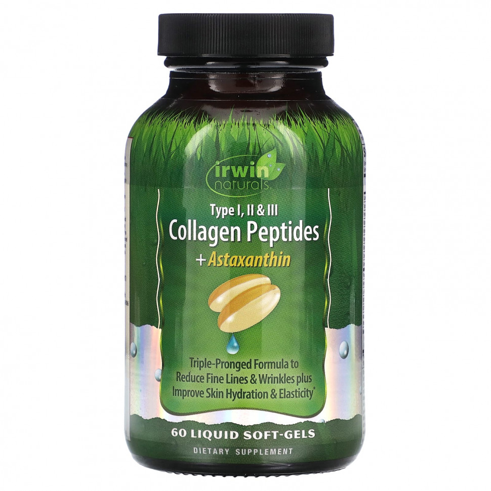 ���� ������ (Iherb) Irwin Naturals, ������������ ������� + �����������, ��� I, II � III, 60 ������ ��������, ������ �� 5570 ���