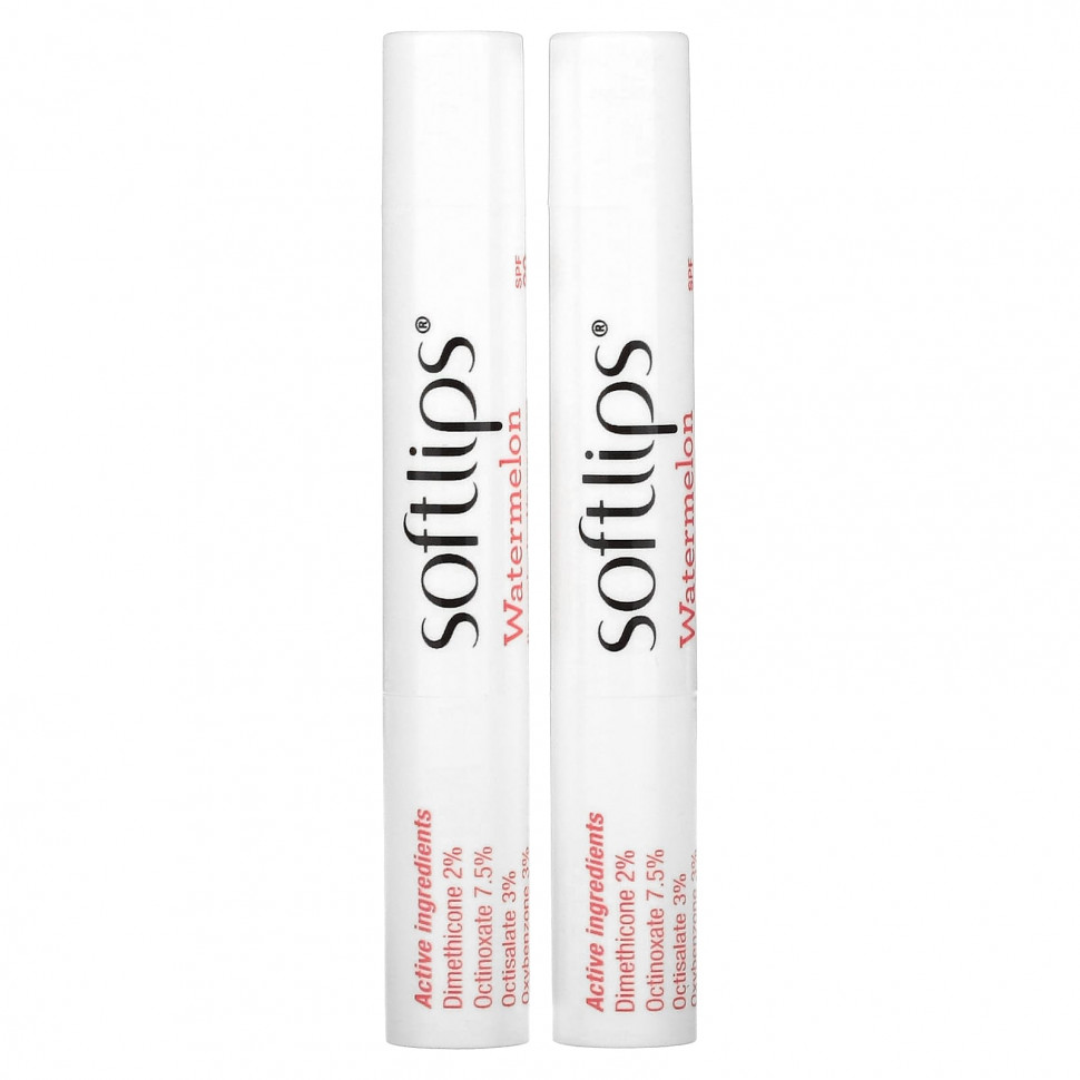 ���� ������ (Iherb) Softlips, �������������� �������� ��� ���, SPF 20, �����, 2 �������� �� 2 � (0,07 �����), ������ �� 740 ���