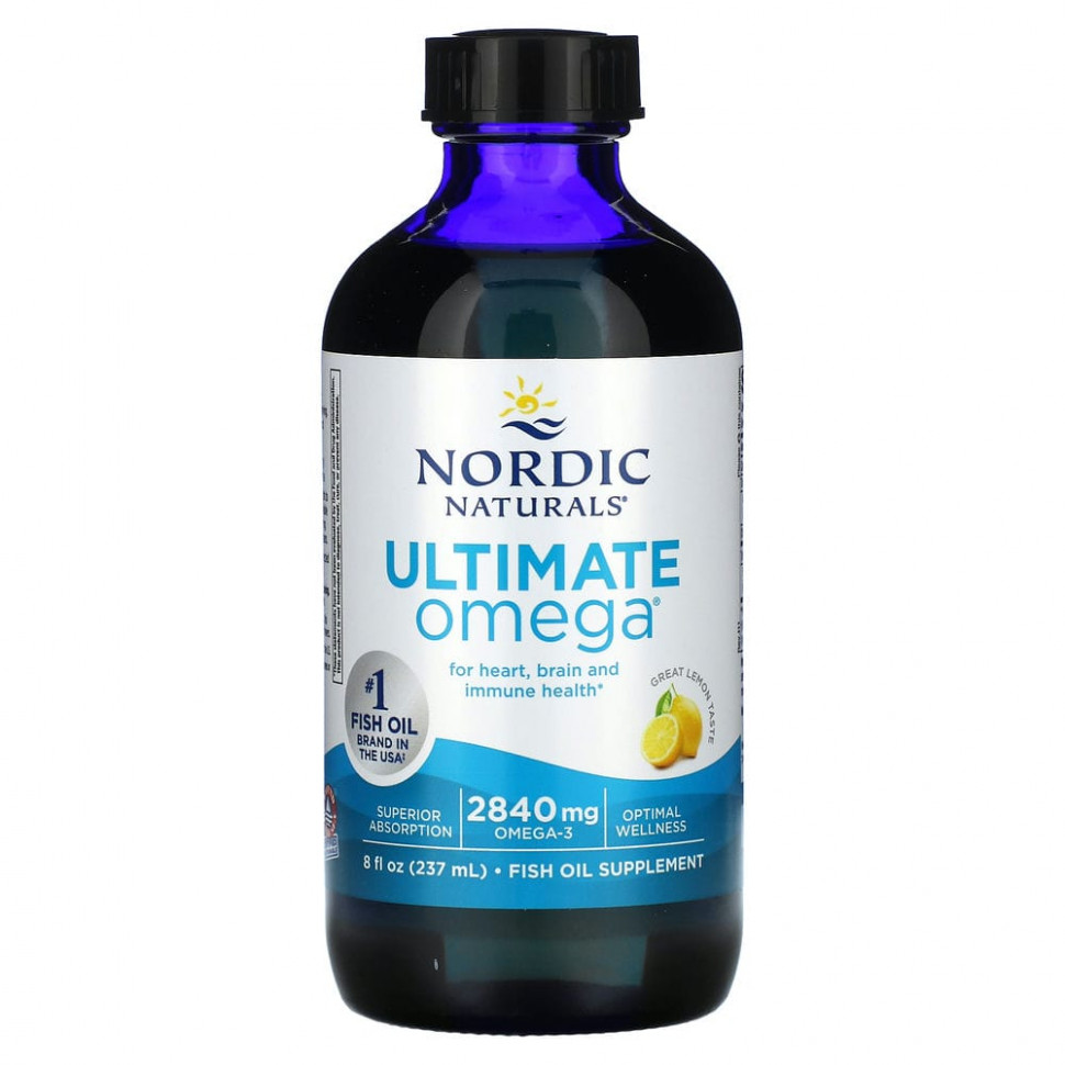 ���� ������ (Iherb) Nordic Naturals, Ultimate Omega, �� ������ ������, 2840 ��, 8 ������ ����� (237 ��), ������ �� 11420 ���