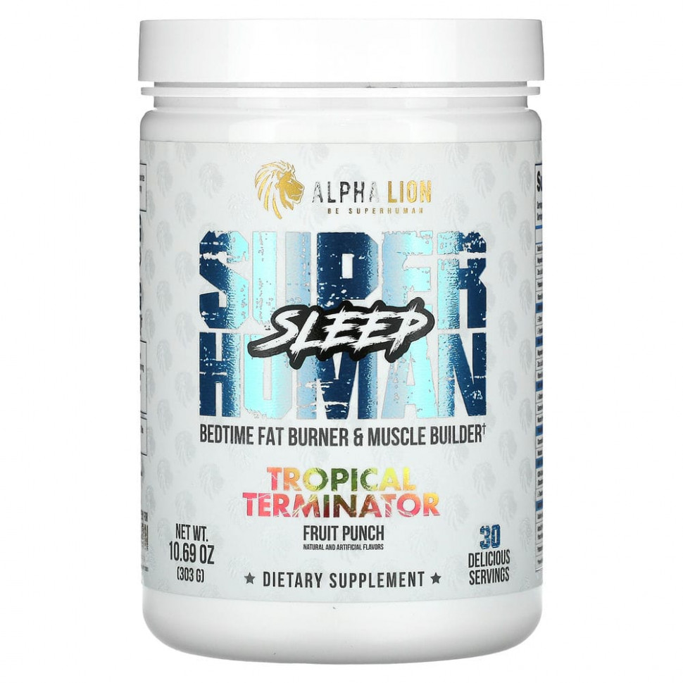 ���� ������ (Iherb) ALPHA LION, SuperHuman Sleep, ����������� ����������, ��������� ����, 303 � (10,69 �����), ������ �� 7040 ���