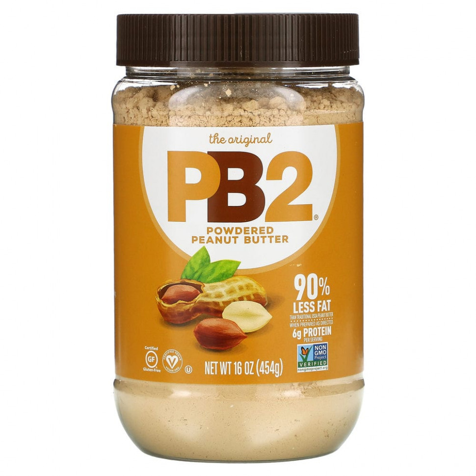 ���� ������ (Iherb) PB2 Foods, The Original PB2, ���������� ����� � �������, 454 � (16 �����), ������ �� 2510 ���