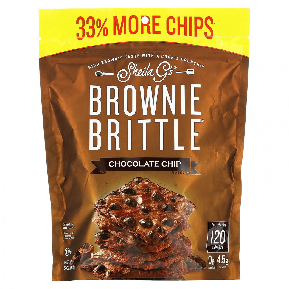   (Iherb) Sheila G's, Brownie Brittle,  ,  , 142  (5 ),   1210 