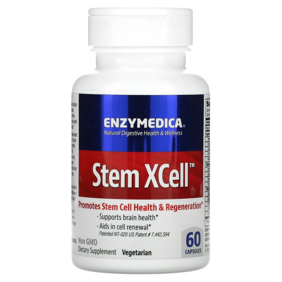 ���� ������ (Iherb) Enzymedica, Stem XCell, 60 ������, ������ �� 5920 ���