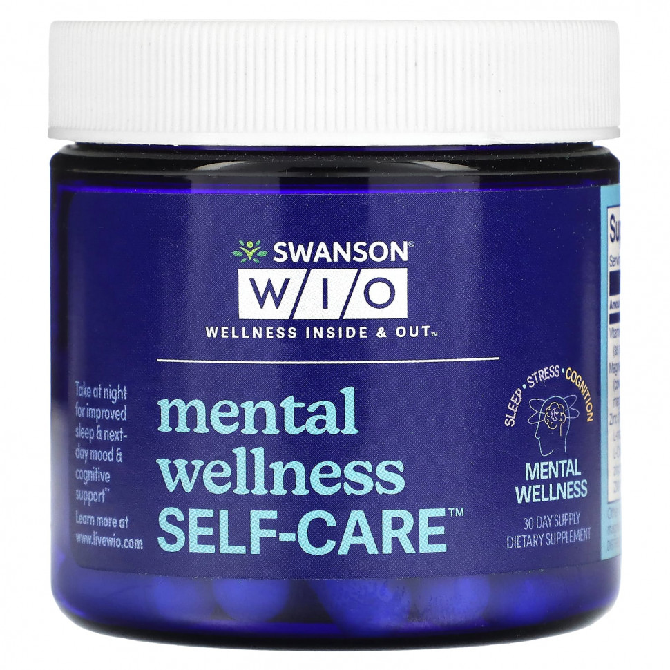 ���� ������ (Iherb) Swanson WIO, Mental Wellness Self-Care, 30 ������, ������ �� 4400 ���