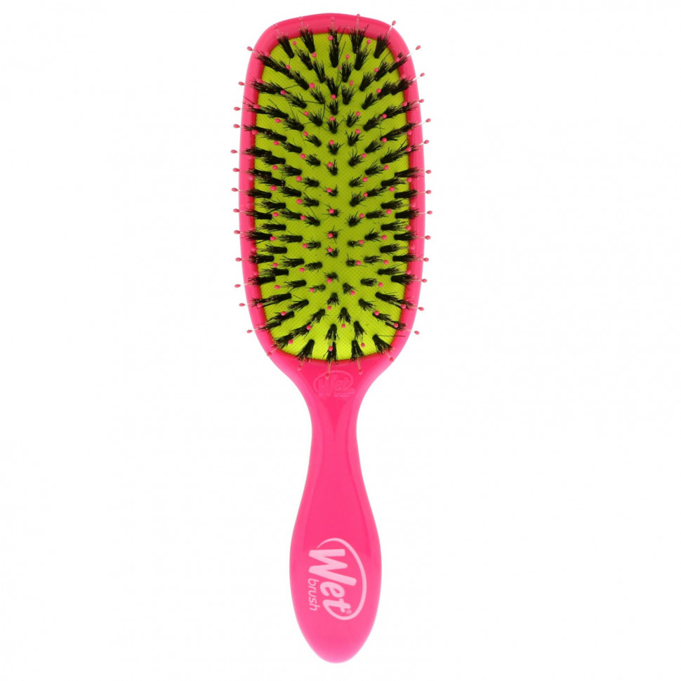 ���� ������ (Iherb) Wet Brush, Shine Enhancer Brush, Pink, 1 Brush, ������ �� 2180 ���