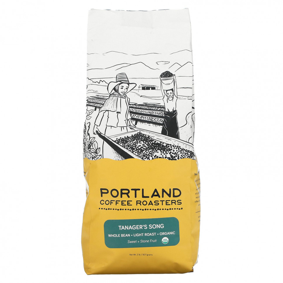 ���� ������ (Iherb) Portland Coffee Roasters, ������������ ����, ������� �����, ������ �������, ����� ��������, 907 � (2 �����), ������ �� 6650 ���
