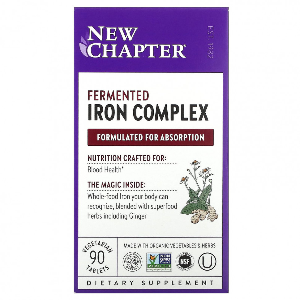 ���� ������ (Iherb) New Chapter, �������� ����������������� ������, 90 �������������� ��������, ������ �� 6400 ���