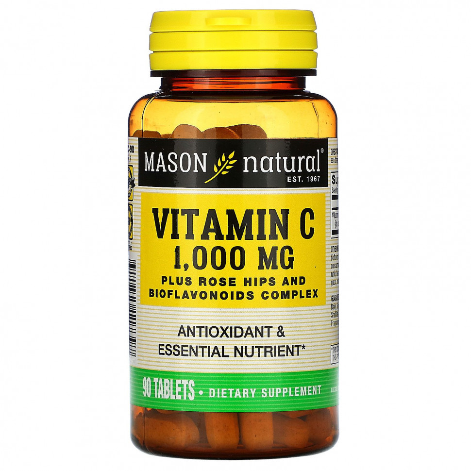 ���� ������ (Iherb) Mason Natural, ������� C, 1000 ��, 90 ��������, ������ �� 2120 ���