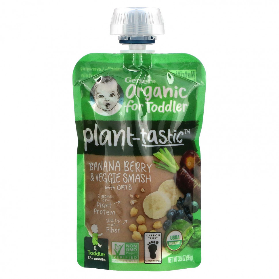 ���� ������ (Iherb) Gerber, ������������ ����, ������������ ������� ��� �������, �����, ����� � ����� � �����, �� 12 �������, 99 � (3,5 �����), ������ �� 620 ���