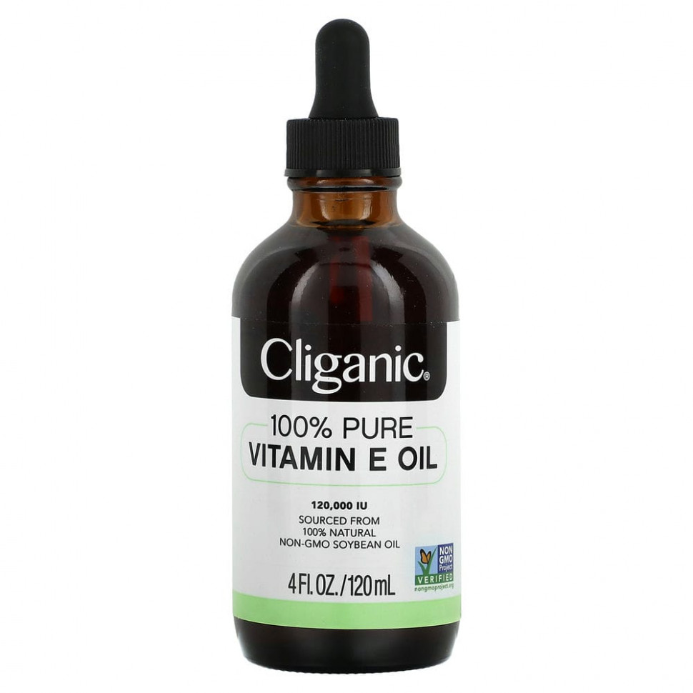 ���� ������ (Iherb) Cliganic, 100% ������ � �����������, ����� � ��������� �, 120 000 ��, 120 �� (4 ����. �����), ������ �� 5440 ���