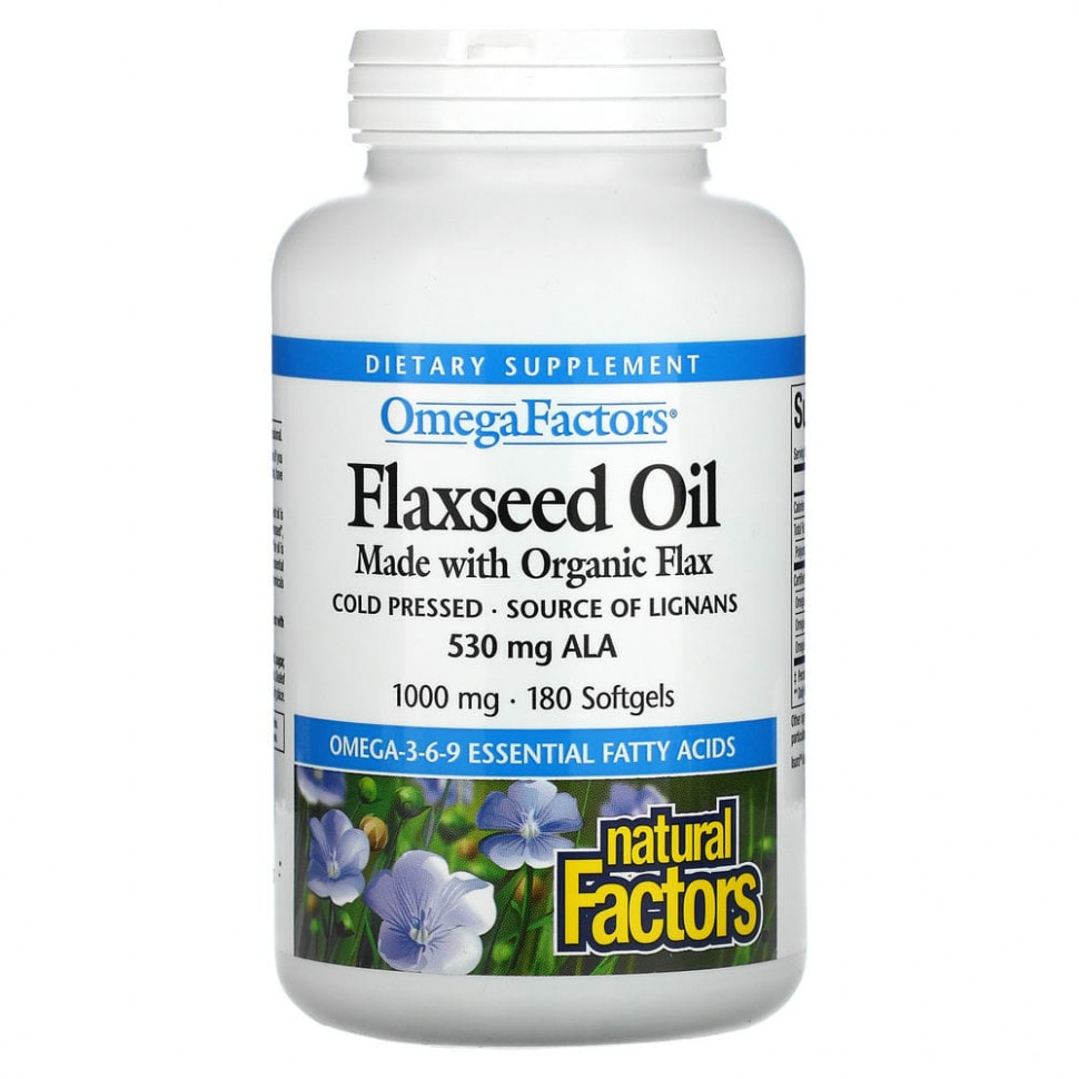 ���� ������ (Iherb) Natural Factors, ������� �����, 1000 ��, 180 ������, ������ �� 3360 ���
